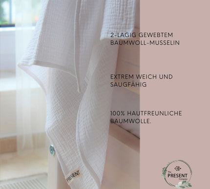 Spucktücher - Musselin 2 Stück - The Present Company