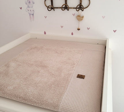 Wickelauflage - abnehmbarer Bezug Waffelpiqué - The Present Company