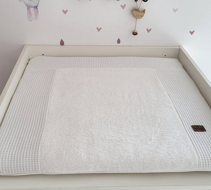 Wickelauflage - abnehmbarer Bezug Waffelpiqué - The Present Company