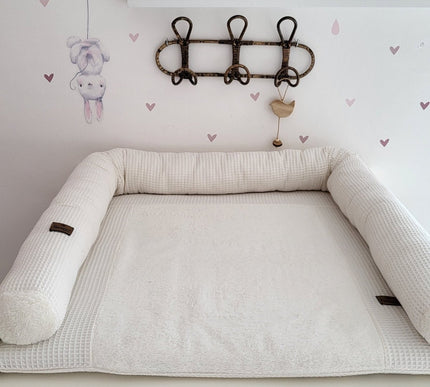 Wickelauflage S Set Waffelpique - The Present Company