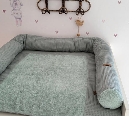 Wickelauflage S Set Waffelpique - The Present Company