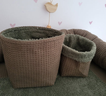 UTENSILO Körbchen Waffelpique Frottee - The Present Company