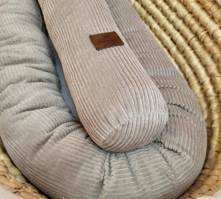 XXL MAXI Bettschlange Cord - The Present Company - Maxi Bettschlange, XXL Bettschnecke mit Bezug