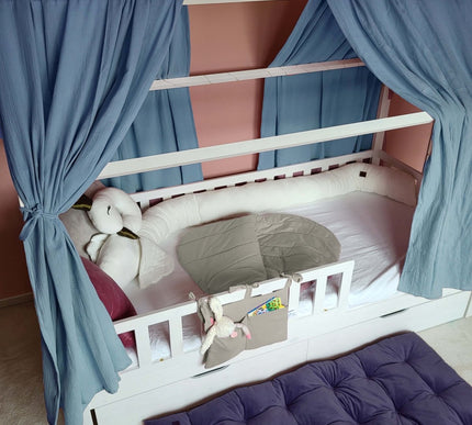 Betthimmel für Hausbett - Musselin - The Present Company