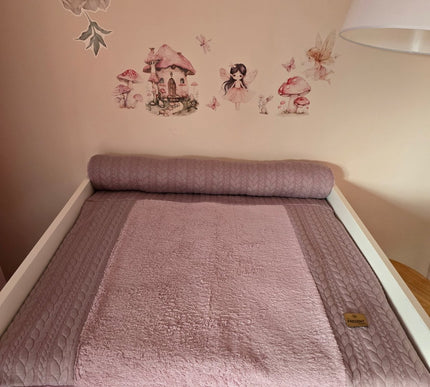 Wickelauflage S Set Zopfmuster - The Present Company