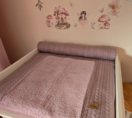 Wickelauflage S Set Zopfmuster - The Present Company