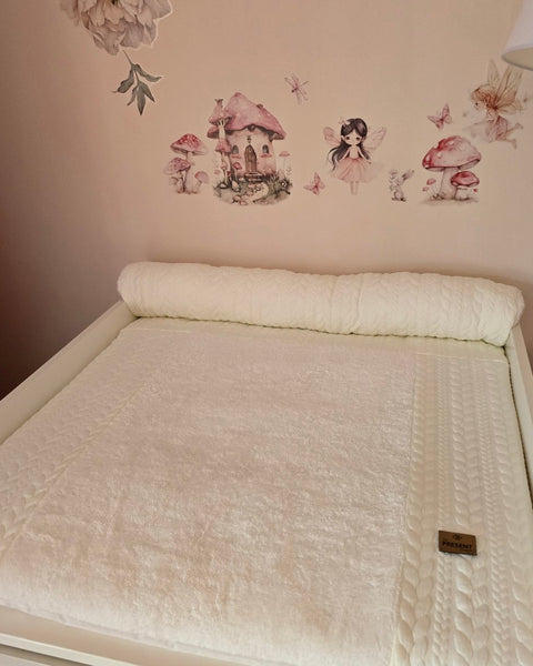 Wickelauflage S Set Zopfmuster - The Present Company