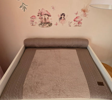 Wickelauflage S Set Zopfmuster - The Present Company