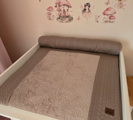 Wickelauflage S Set Zopfmuster - The Present Company