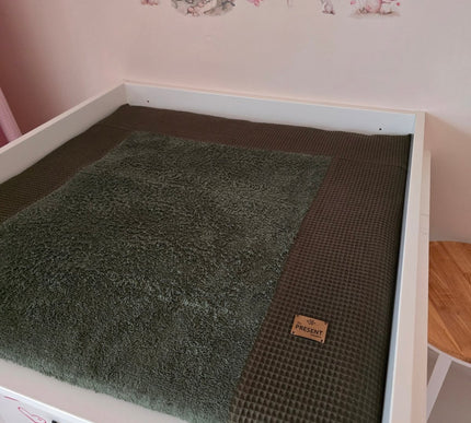 Wickelauflage - abnehmbarer Bezug Waffelpiqué - The Present Company