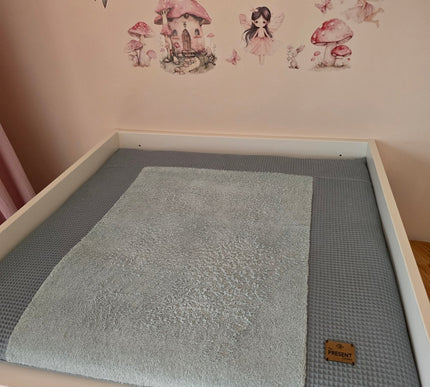 Wickelauflage - abnehmbarer Bezug Waffelpiqué - The Present Company