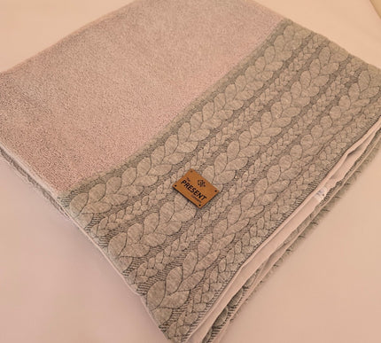 Wickelauflagenbezug Zopfmuster - The Present Company