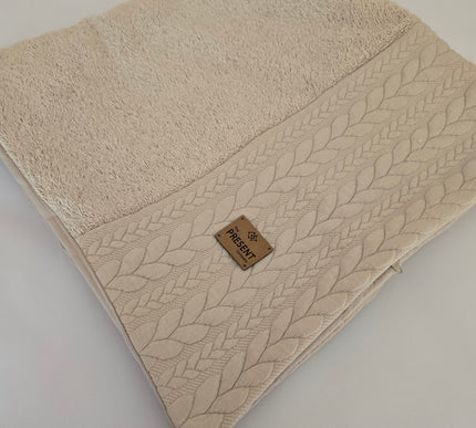 Wickelauflagenbezug Zopfmuster - The Present Company