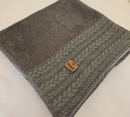 Wickelauflagenbezug Zopfmuster - The Present Company