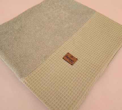 Wickelauflagenbezug Waffelpiqué-Frottee - The Present Company