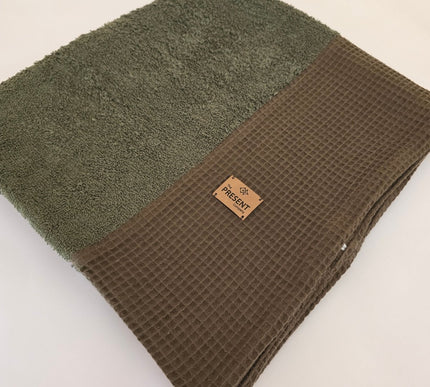 Wickelauflagenbezug Waffelpiqué-Frottee - The Present Company