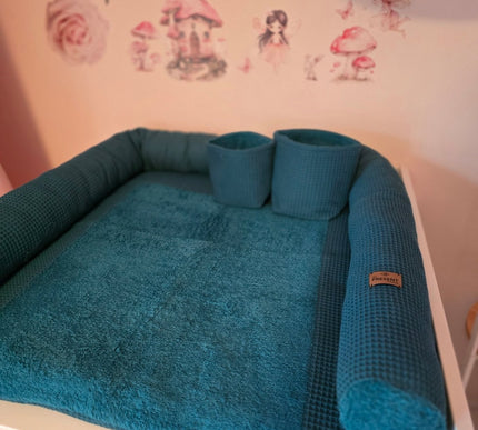 Wickeltischumrandung Waffelpique - The Present Company