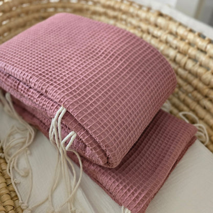 Bettumrandung mit Kordel Waffelpique - The Present Company