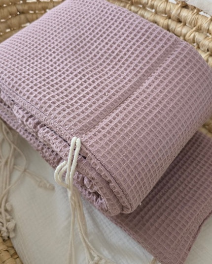 Bettumrandung mit Kordel Waffelpique - The Present Company