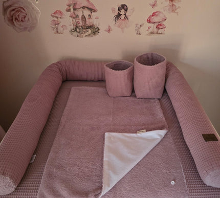 Wickelauflage L Set Waffelpique - The Present Company