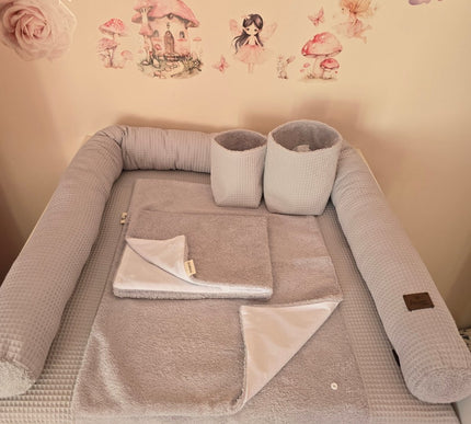 Wickelauflage L Set Waffelpique - The Present Company