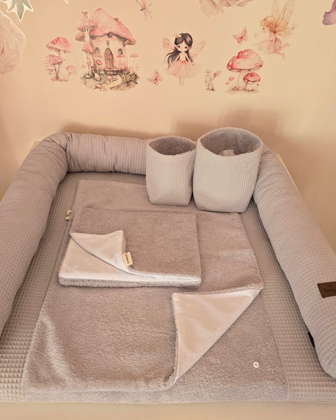 Wickelauflage L Set Waffelpique - The Present Company