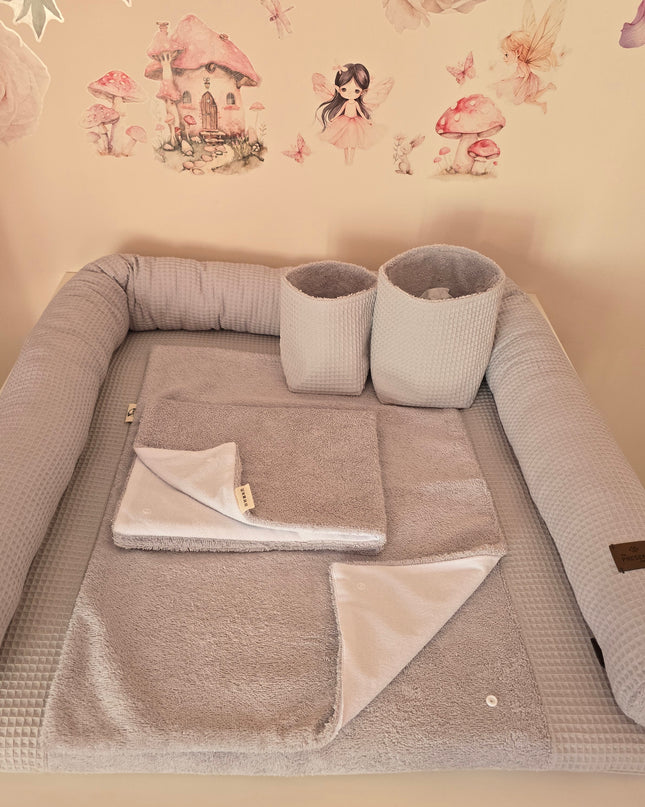 Wickelauflage L Set Waffelpique