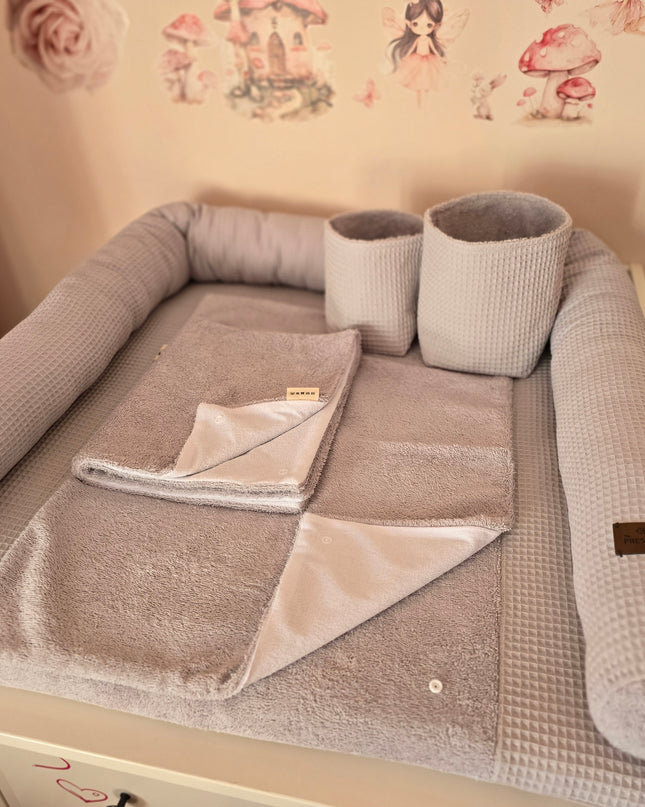 Wickelauflage L Set Waffelpique