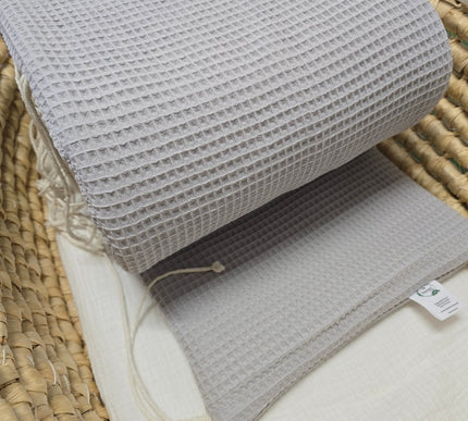 Bettumrandung mit Kordel Waffelpique - The Present Company