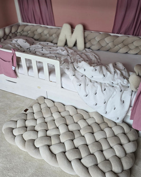 Geflochtener Spielteppich, Krabbeldecke Niki - The Present Company