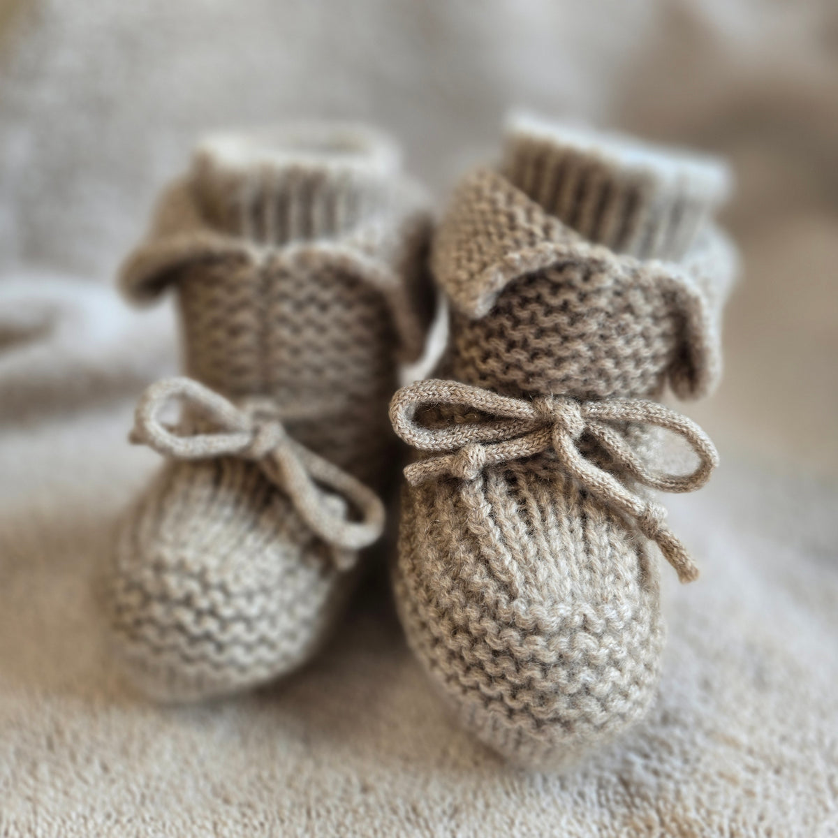 Baby Kaschmir Set Söckchen & Schuhchen Geschenkset 0-3 Monate
