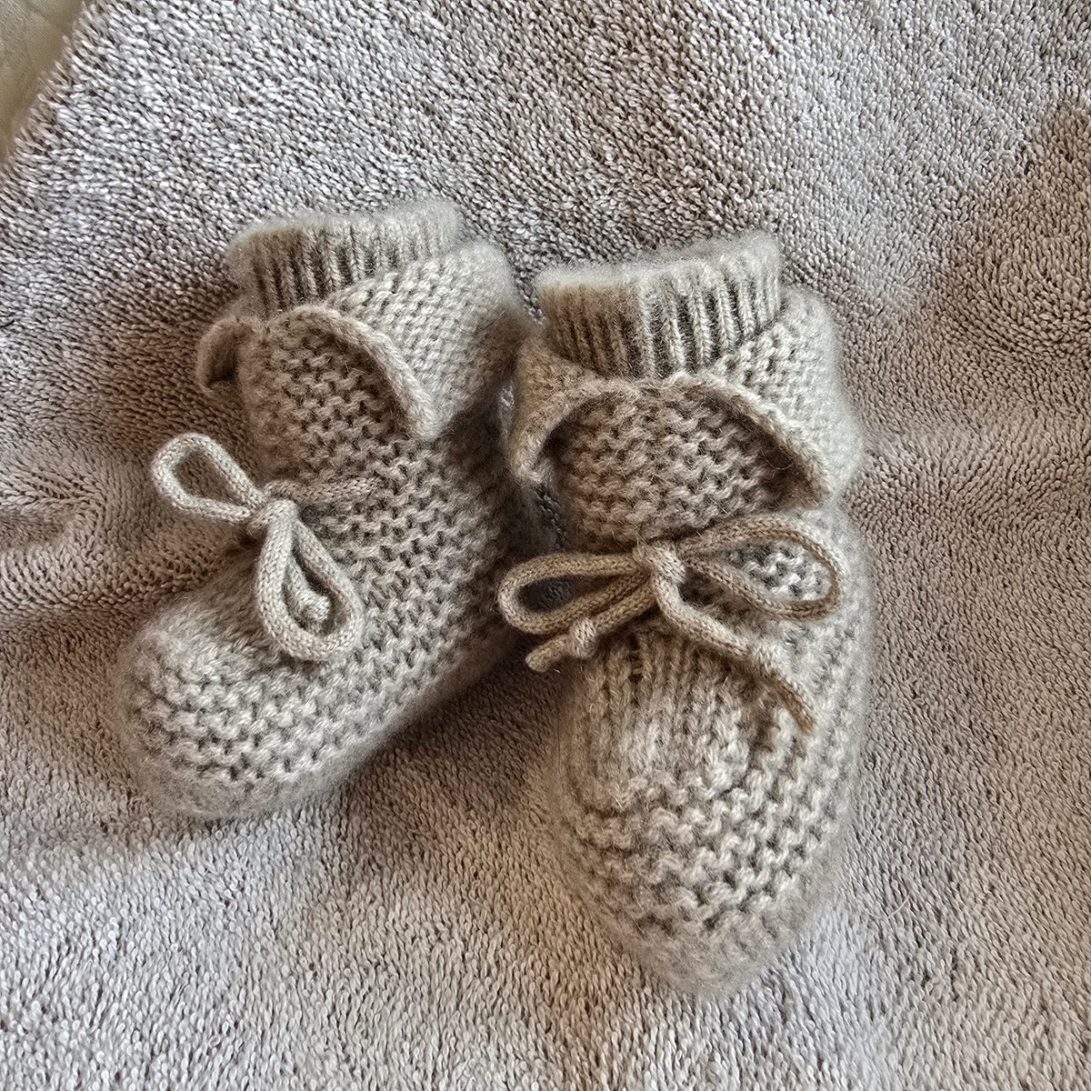 Baby Kaschmir Schuhchen 0-3 Monate