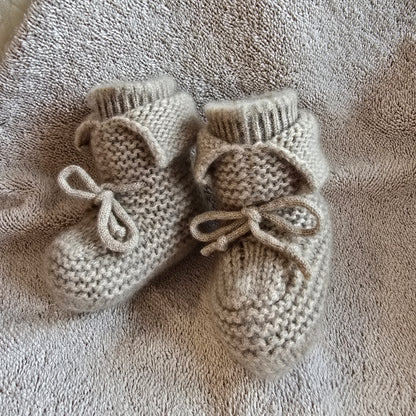 Baby Kaschmir Schuhchen 0-3 Monate