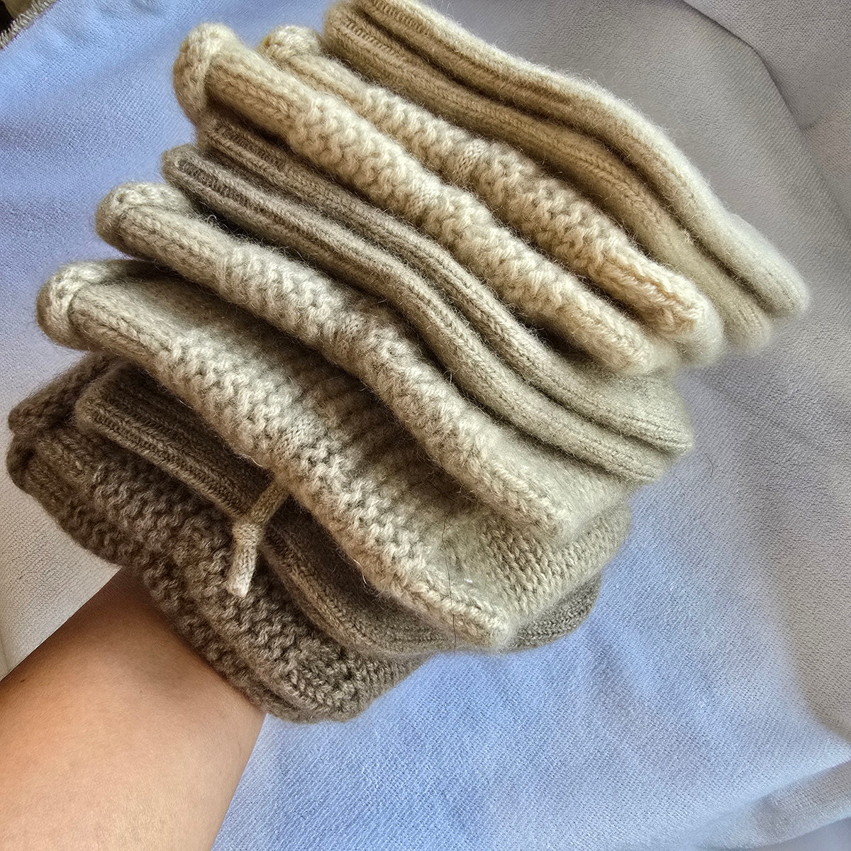 Baby Kaschmir Set Söckchen & Schuhchen Geschenkset 0-3 Monate
