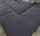 100cm x 100cm / Dunkelgrau