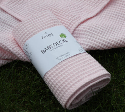 Babydecke Waffelpique