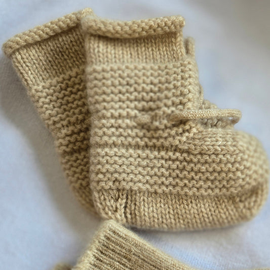 Kaschmere Schuhe für Baby als Geschenk für Geburt
