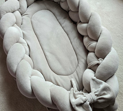 Baby Nestchen 2 in 1 Hellbeige - The Present Company