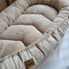 Baby Nestchen Cord Dunkelbeige - The Present Company