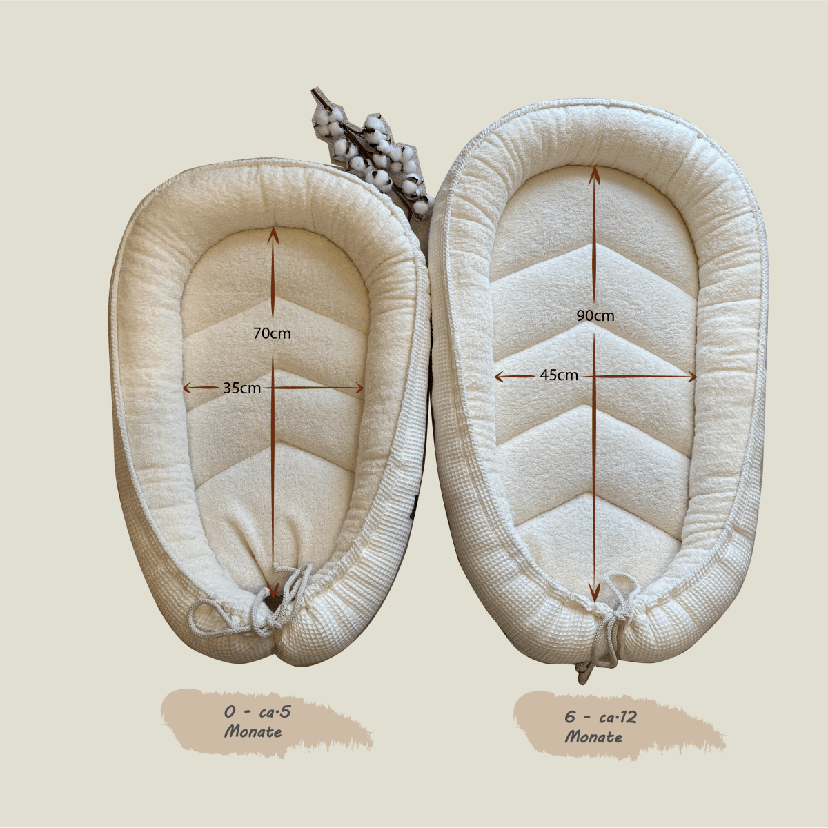 Baby Nestchen Sommerblume - The Present Company - Baby Nest