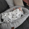 Baby Nestchen Leinen Grau - The Present Company
