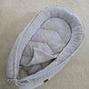 Baby Nestchen Waffelpiqué Hellgrau - The Present Company