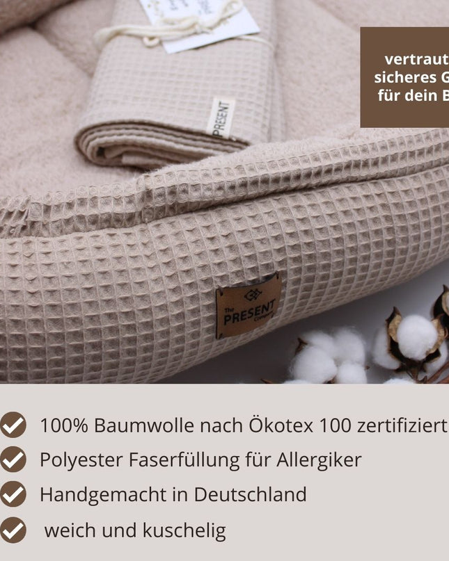 Baby Nestchen Waffelpiqué - The Present Company