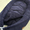 Baby Nestchen Waffelpiqué Marineblau - The Present Company