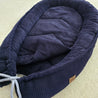 Baby Nestchen Waffelpiqué Marineblau - The Present Company