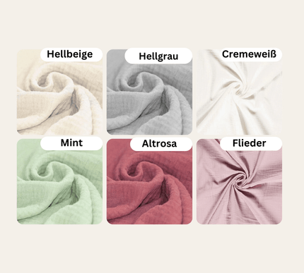 Bett Organizer Musselin - The Present Company