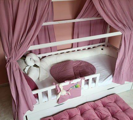 Betthimmel für Hausbett - Musselin - The Present Company