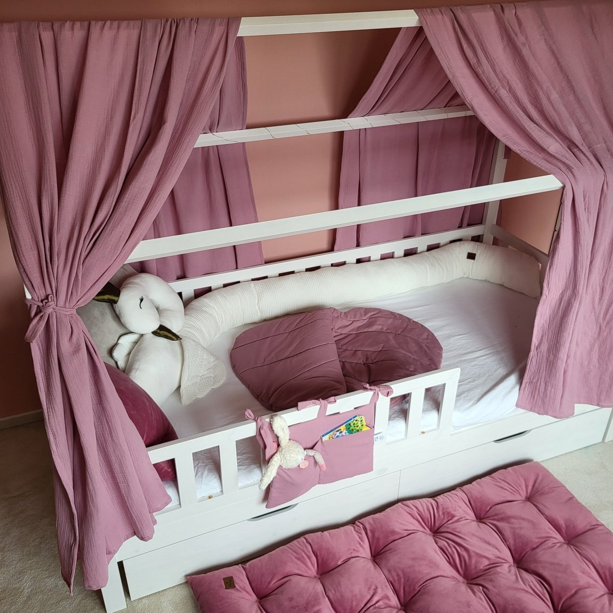 Betthimmel für Hausbett - Musselin - The Present Company