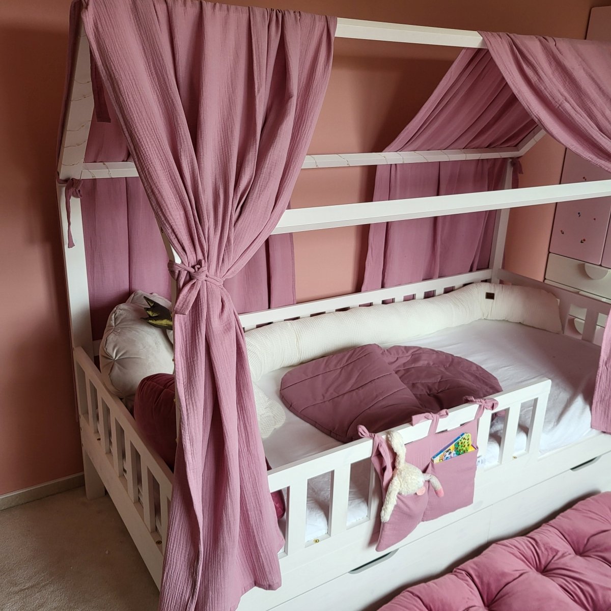 Betthimmel für Hausbett - Musselin - The Present Company