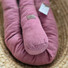 Bettschlange Cord Altrosa - The Present Company